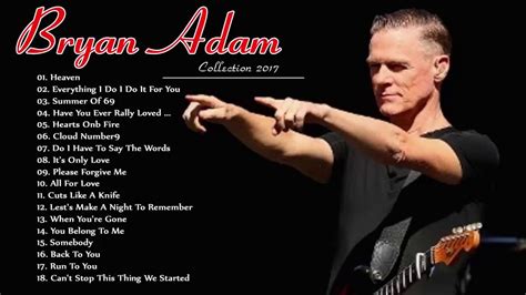 Bryan adams songs - The song was a big success, charting highly worldwide, and became one of just a few Bryan Adams songs to peak at number one in the US. The song’s lyrics see the singer consider what it means to love someone, and, in doing so, he lists several things that show that he does indeed know what it means to love a woman. 